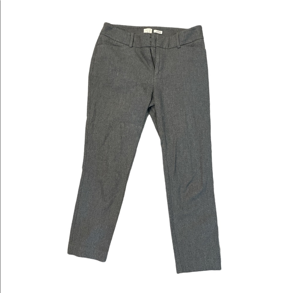 Gray dress pants